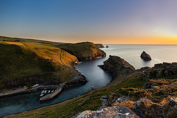 Golden Hour at Boscastle