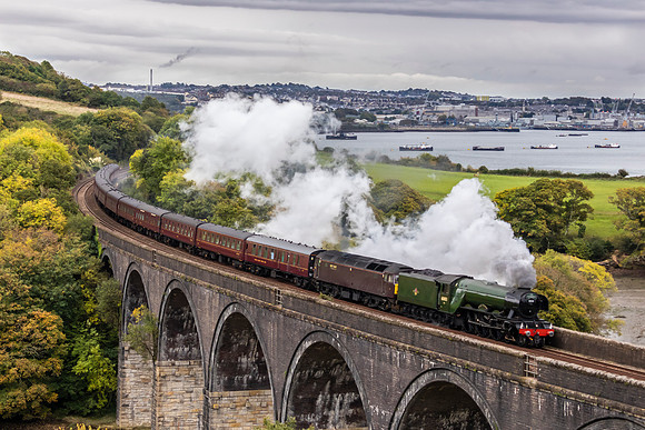 Flying Scotsman at Saltash