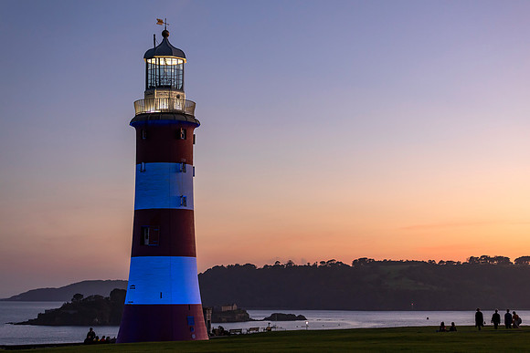 Smeatons Tower at Blue Hour
