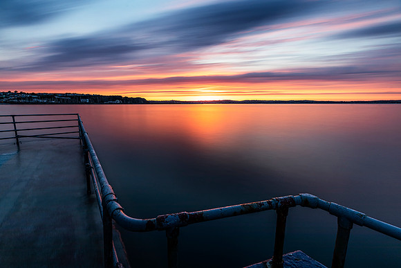 Shoalstone Sea Pool Sunset