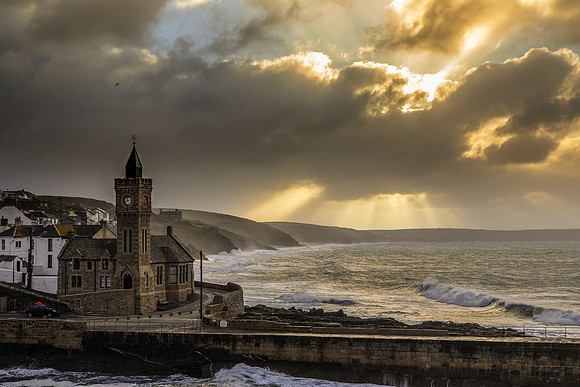 Portleven Crepuscular Rays