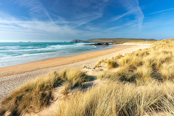 Sand Dunes at Constantine Bay