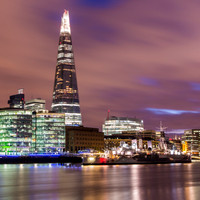Shard and HMS Belfast